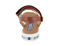 Sandalias Coqueta Color Miel para Niña