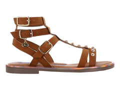 Sandalias Coqueta Color Miel para Niña