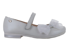 Zapatos Planos Coqueta Color Perla para Niña