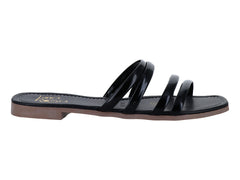 Sandalias Luna Rosa Negro para Mujer