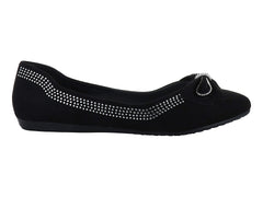 Zapatos Planos Clasben Negro para Mujer