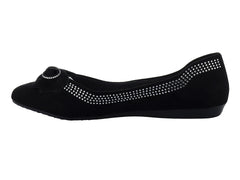 Zapatos Planos Clasben Negro para Mujer