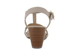 Sandalias Plataforma Paulie Color Hueso para Mujer