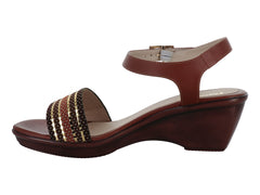 Sandalias Plataforma Paulie Color Miel para Mujer