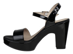 Zapatillas Paulie Charol Negro para Mujer