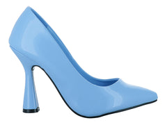 Zapatillas Stiletto Clasben Color Cielo para Mujer