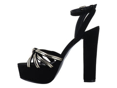 Zapatillas de Fiesta Clasben Color Negro para Mujer