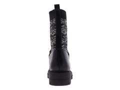 Botines Combat Guess Negros para Mujer