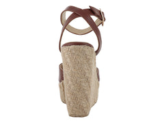 Sandalias Plataforma OYYI Color Café para Mujer