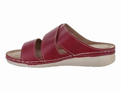 Sandalias Comfort Fit Color Rojo para Mujer