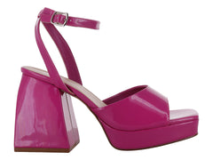 Zapatillas Senties Color Fucsia en Charol