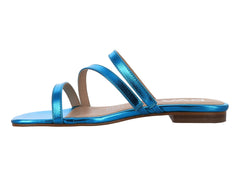 Sandalias Donova Turquesa Metálicas para Mujer