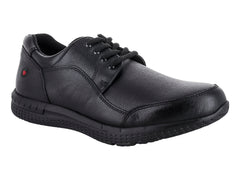 Zapatos de Piel Negros Big Apple para Hombre