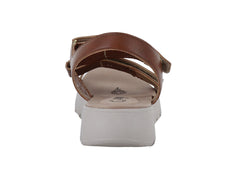 Sandalias Nomadas Napa Italiana Color Tan para Mujer