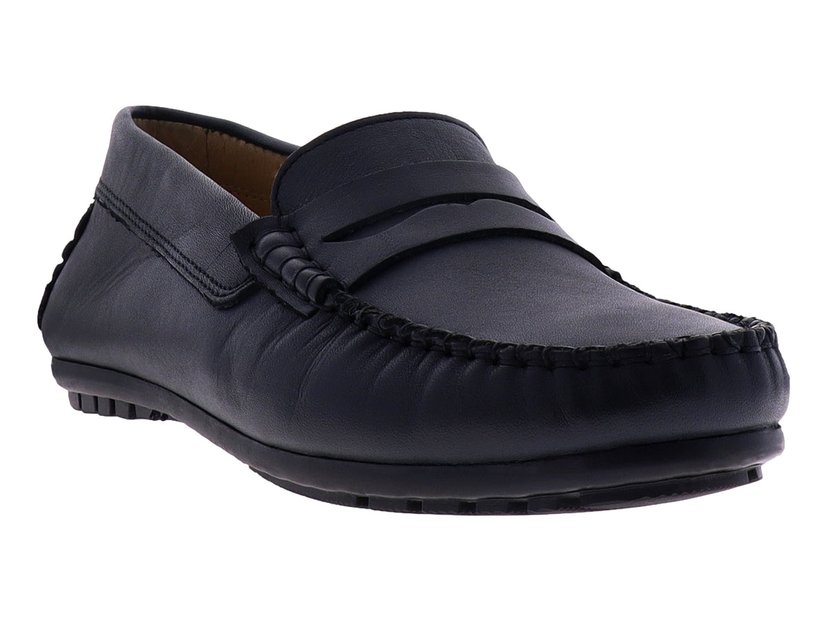 Zapatos Hamilton Mocasin Negro Caballero 801 Para Hombre