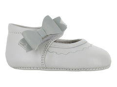Zapatos Formales Miniburbujas Blanco para Bebé