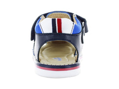 Sandalias Miniburbujas Azul Marino para Niño