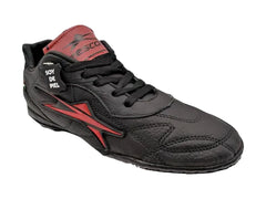 Tenis de Fútbol EESCORD Negro-Rojo para Niño
