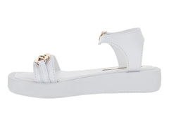 Sandalias Mia Bonita Blanco para Niña