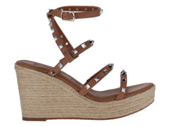 Sandalias Plataforma EFE Café para Mujer
