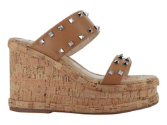 Sandalias Plataforma EFE Color Café para Mujer