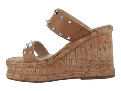 Sandalias Plataforma EFE Color Café para Mujer