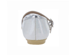 Zapatos SARELE para Niña en Charol Plata