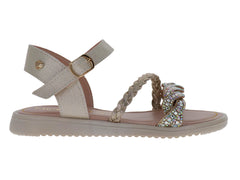 Sandalias Miroslava Salma Oro para Niña