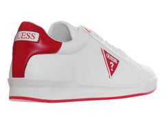 Tenis Guess Blancos con Rojo para Hombre