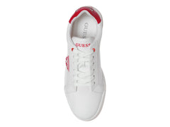 Tenis Guess Blancos con Rojo para Hombre