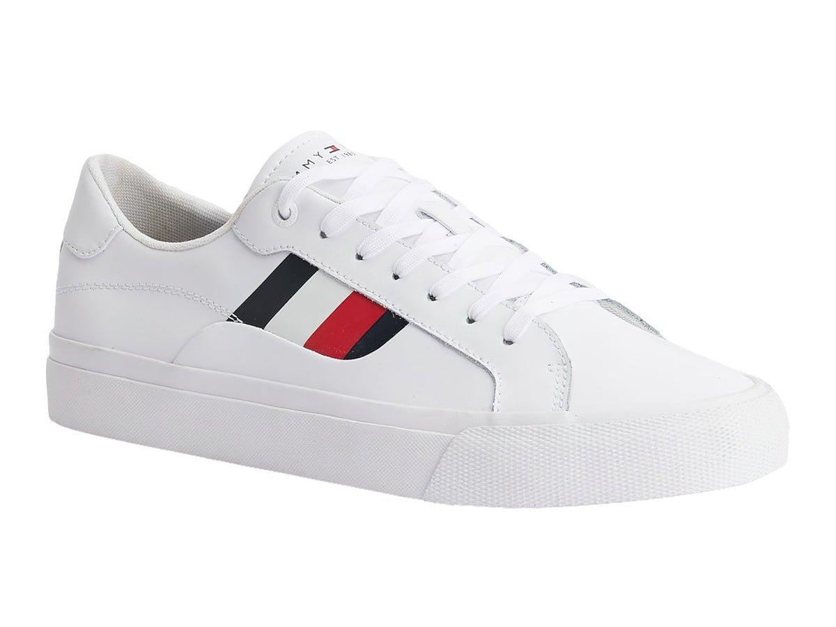 Tenis Tommy Hilfiger Core Stripes Blanco para Hombre