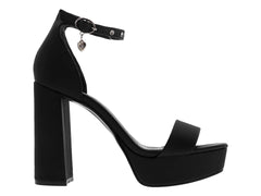 Zapatillas de Tacón Forever 21 Negro para Mujer