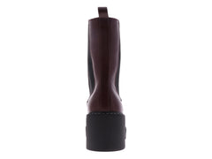 Botines Chelsea Nine West Color Vino para Mujer