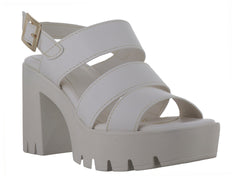 Sandalias Luna Rosa Color Latte para Mujer