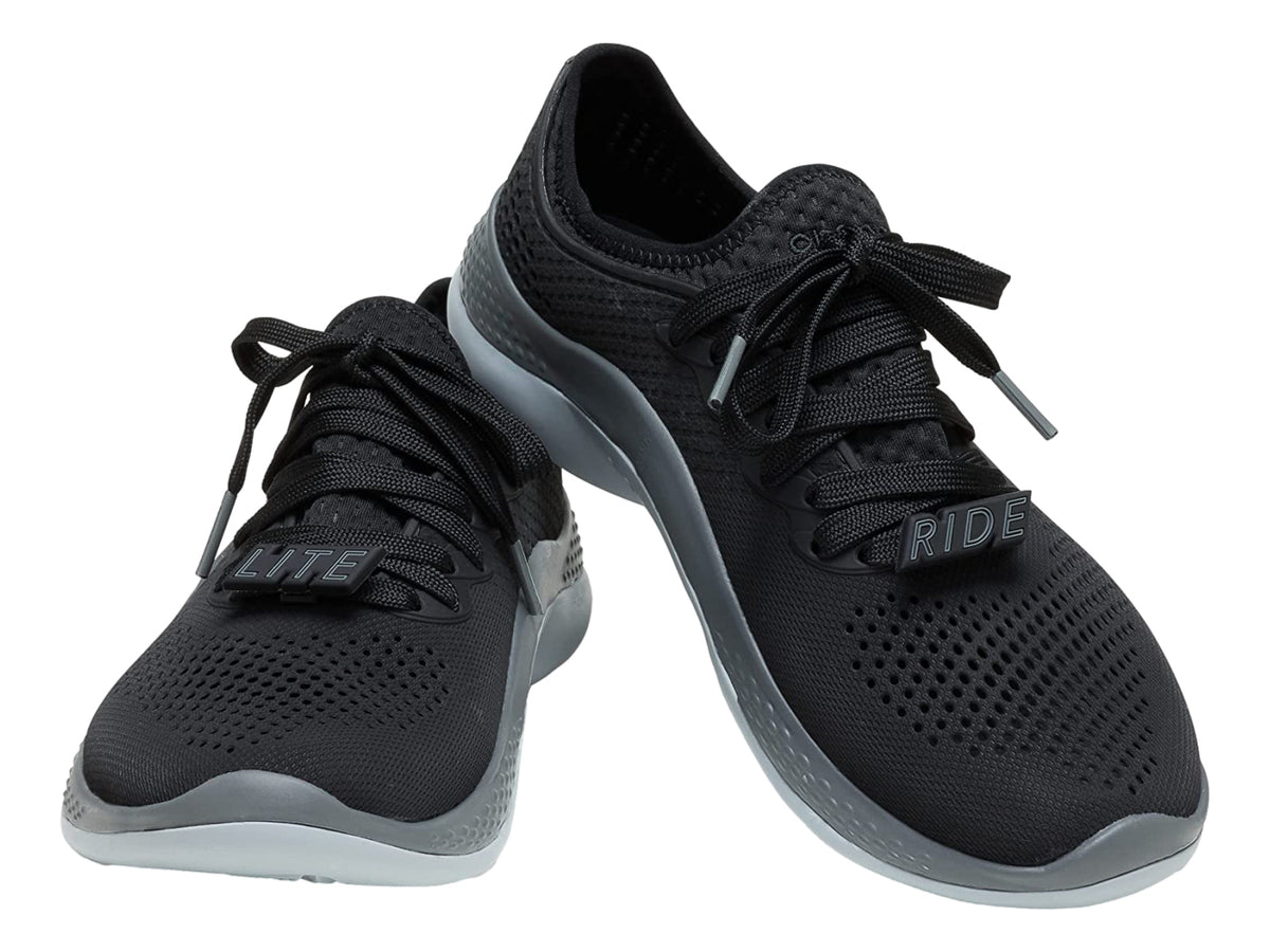 Tenis Crocs LiteRide 360 Pacer Negro y Gris para Hombre