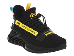 Tenis K-SWISS Panthera Negro con Amarillo para Hombre