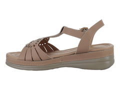 Sandalias Luna Rosa Color Maquillaje para Mujer
