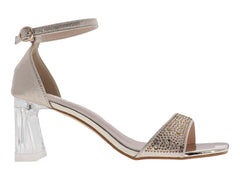 Sandalias de Tacón ROZE Dorado para Mujer