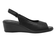 Sandalias Flexi Negro para Mujer