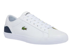 Tenis Lacoste Lerond Blanco y Azul Marino para Hombre