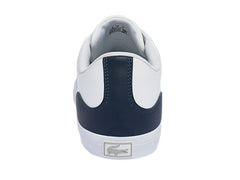 Tenis Lacoste Lerond Blanco y Azul Marino para Hombre