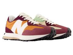 Tenis New Balance 327 Burgundy para Hombre