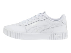 Tenis PUMA Carina 2.0 Blancos y Plata para Niña