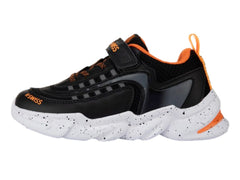 Tenis K-SWISS Bukly CH Negro con Naranja para Niño