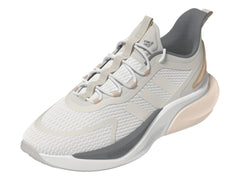 Tenis Adidas Alphabounce Blanco y Gris para Mujer
