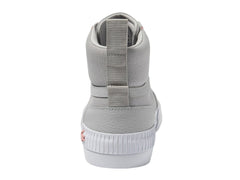 Tenis Lacoste L004 Mid Gris y Rosa para Mujer