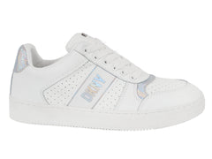 Tenis DKNY Casual Blanco y Plata para Mujer