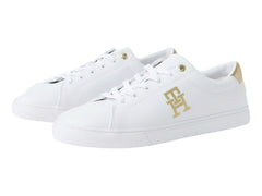 Tenis Tommy Hilfiger Gold Crest Blanco para Mujer