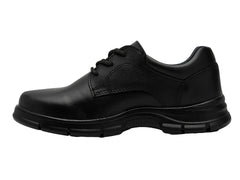YUYIN Zapatos Negros para Niño