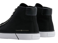 Tenis Tommy Hilfiger Essential Highcut Negro para Mujer